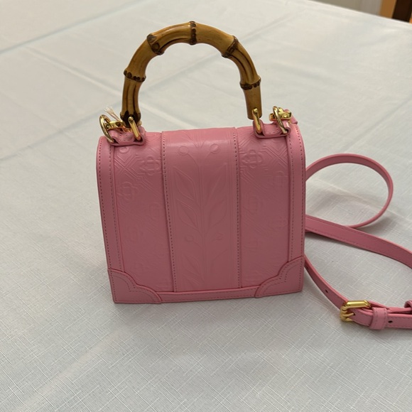 Casablanca - mini Jeanne leather bag (pink) - Picture 5 of 9
